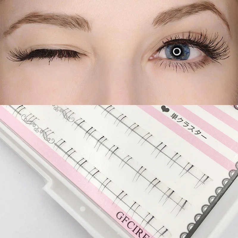 Eyelash Entirely Handmade Fiber Material False Eyelashes Eyelash Japanese Korean Popular Eyelash 401 single lashes 
Eyelash Entirely Handmade Fiber Material False Eyelashes Eyelash Japanese Korean Popular Eyelash 401 single lashes