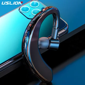 

USLION Bluetooth headsets Wireless Earphone Handsfree Call Business Sports headphone With Mic Earbud Earphone For iPhone Samsung