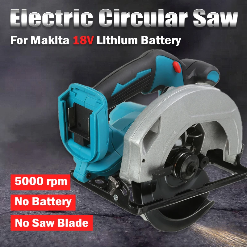 Electric Circular Saw Handle Power Tools Dust Passage 5000RPM Multifunction Cutting Machine For Makita 18V Battery
Electric Circular Saw Handle Power Tools Dust Passage 5000RPM Multifunction Cutting Machine For Makita 18V Battery