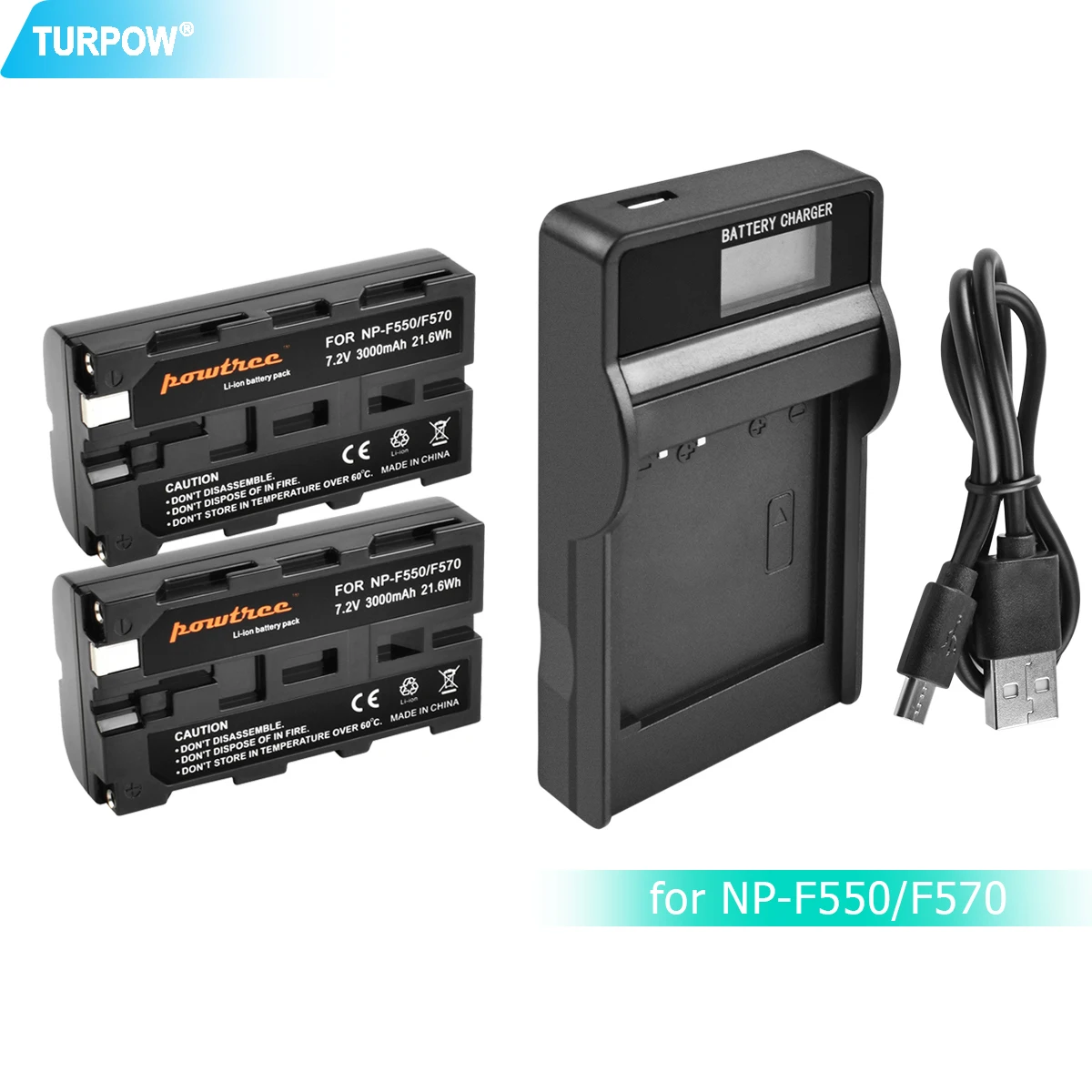 Turpow 3000mAh NP-F550 NP F550 NPF550 Battery+LCD Charger For Sony NP-F330 NP-F530 NP-F570 NP-F730 NP-F750 Hi-8 GV-D200 Battery
Turpow 3000mAh NP-F550 NP F550 NPF550 Battery+LCD Charger For Sony NP-F330 NP-F530 NP-F570 NP-F730 NP-F750 Hi-8 GV-D200 Battery