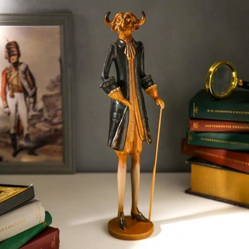 Souvenir polystone "Buffalo in a black jacket with a cane" 35.5х9х11.5 cm 4900689
Souvenir polystone "Buffalo in a black jacket with a cane" 35.5х9х11.5 cm 4900689