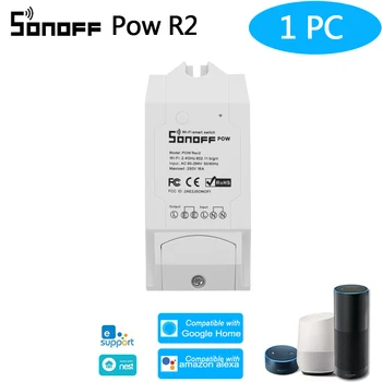 SONOFF POW R2 15A 3500W Wifi Switch Controller Real Time Power Consumption Monitor Measurement App control Smart Home Automation
SONOFF POW R2 15A 3500W Wifi Switch Controller Real Time Power Consumption Monitor Measurement App control Smart Home Automation
