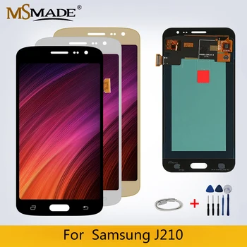 J210 New Original LCD For Samsung Galaxy J2 2016 J210 J210F LCD Display Touch Screen Digitizer Replacement Parts Free Shipping
J210 New Original LCD For Samsung Galaxy J2 2016 J210 J210F LCD Display Touch Screen Digitizer Replacement Parts Free Shipping