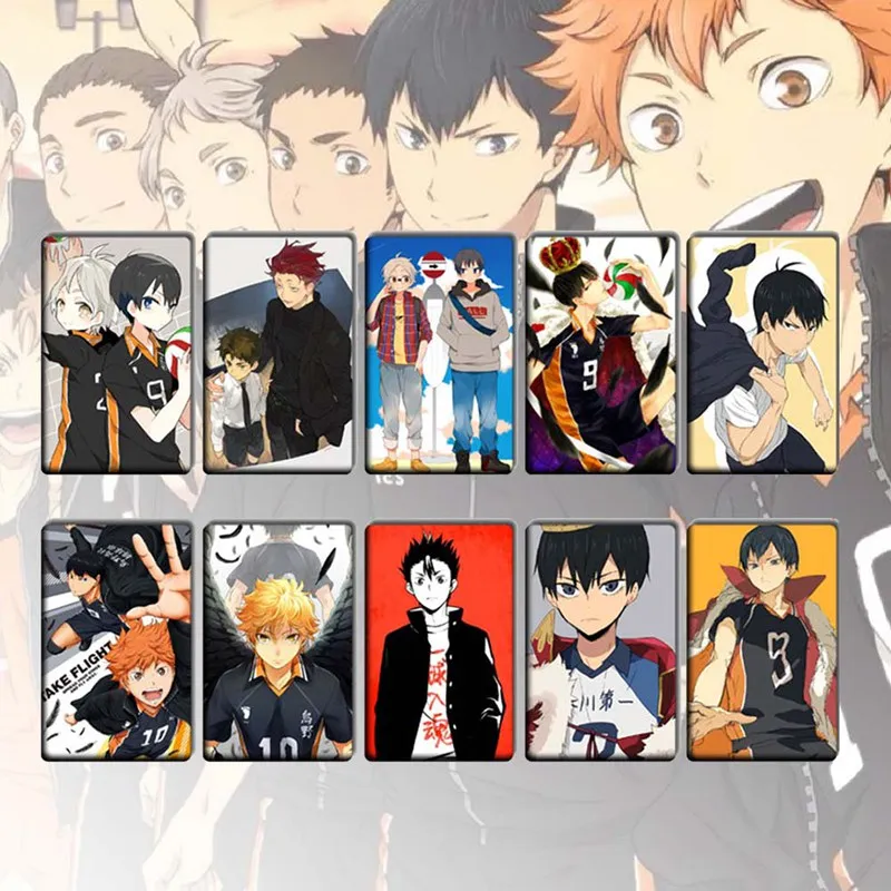 10pcs/set Haikyuu Stickers Volleyball Junior Anime Card Sticker for Bus Card Meal Card Crystal Card Sticker Stationery Stickers
10pcs/set Haikyuu Stickers Volleyball Junior Anime Card Sticker for Bus Card Meal Card Crystal Card Sticker Stationery Stickers