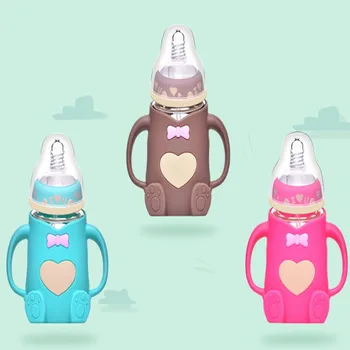 1Pc High Quality Baby Silicone Milk Feeding Bottle Safe Infant Juice Water Feeding Bottle Cup Glass Nursing Baby Feeding
1Pc High Quality Baby Silicone Milk Feeding Bottle Safe Infant Juice Water Feeding Bottle Cup Glass Nursing Baby Feeding