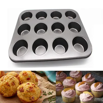 12 Cups Square Cupcake Pan Muffin Tray Cupcake Mold Muffin Pan Carbon Steel Baking Pan Non Stick Bakeware
12 Cups Square Cupcake Pan Muffin Tray Cupcake Mold Muffin Pan Carbon Steel Baking Pan Non Stick Bakeware