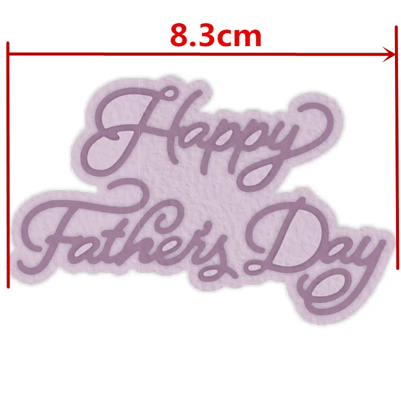 Metal Cutting Dies Father's Day Blessing Words for DIY Scrapbooking Embossing Paper Cards Making Crafts Templates New Dies 2019
Metal Cutting Dies Father's Day Blessing Words for DIY Scrapbooking Embossing Paper Cards Making Crafts Templates New Dies 2019