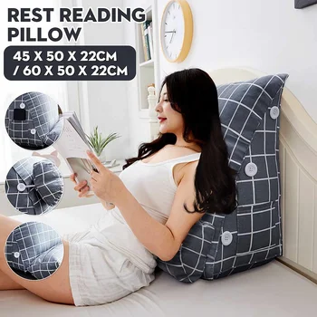 45/60cm Stereo Couch Bed Triangular Backrest Pillow Waist Cushion Washable Sofa Rest Household Bedroom Bedding
45/60cm Stereo Couch Bed Triangular Backrest Pillow Waist Cushion Washable Sofa Rest Household Bedroom Bedding