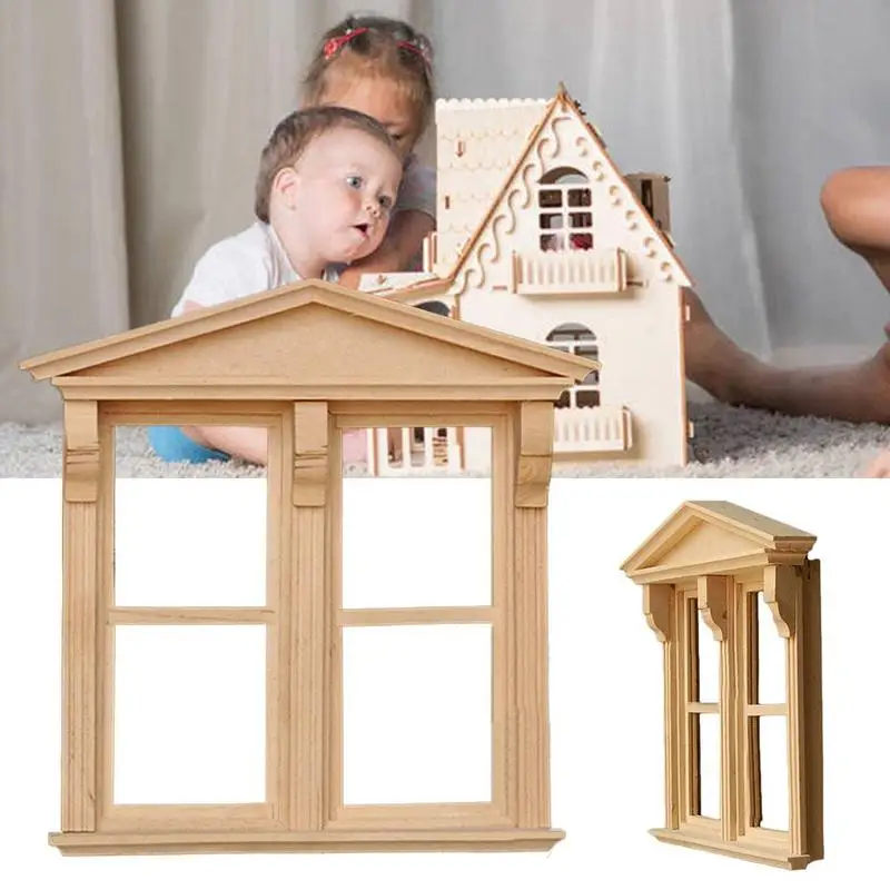 1:12 Dollhouse Window Birch Dollhouse Miniature Bilateral Four-door Windows And Doors Dollhouse Decoration Furniture
1:12 Dollhouse Window Birch Dollhouse Miniature Bilateral Four-door Windows And Doors Dollhouse Decoration Furniture