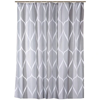 Shower Curtain Polyester Fabric Waterproof Machine Washable with 12 Hooks 72X72 Inch
Shower Curtain Polyester Fabric Waterproof Machine Washable with 12 Hooks 72X72 Inch