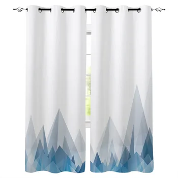 Abstract Mountain Blue Gradient Window Curtains LivingRoom Kitchen Curtains Left and Right Biparting Open
Abstract Mountain Blue Gradient Window Curtains LivingRoom Kitchen Curtains Left and Right Biparting Open