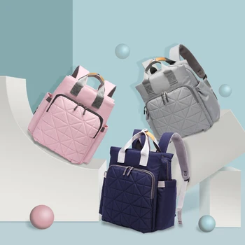 USB Mommy Diaper Backpack Waterproof Travel Mummy Diaper Bag with Changing Pad Large Capacity Nursing Bag for Baby Care 
USB Mommy Diaper Backpack Waterproof Travel Mummy Diaper Bag with Changing Pad Large Capacity Nursing Bag for Baby Care