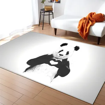 Modern Style Decor Floor Area Rug Bedroom Bedside Rug Corridor Mat Animal Panda Children Play Rug Carpets for Home Living Room
Modern Style Decor Floor Area Rug Bedroom Bedside Rug Corridor Mat Animal Panda Children Play Rug Carpets for Home Living Room