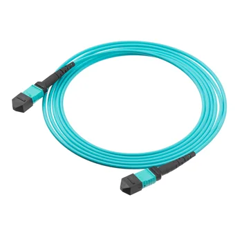 MPO Fiber Patch Cable OM3 multimode UPC OM3 Type B 12 Core Multi-Mode MPO Female-MPO Female Fiber Optic Patch Cord
MPO Fiber Patch Cable OM3 multimode UPC OM3 Type B 12 Core Multi-Mode MPO Female-MPO Female Fiber Optic Patch Cord