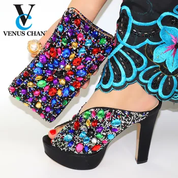 2020 New Arrival Summer African Ladies Shoes With Matching Bags Set Nigerian Women's Party Shoes and Bag Sets with Crystal
2020 New Arrival Summer African Ladies Shoes With Matching Bags Set Nigerian Women's Party Shoes and Bag Sets with Crystal