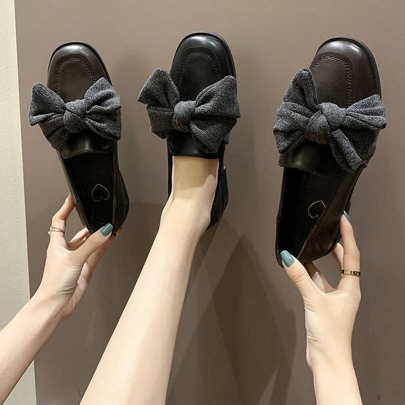 Womens Loafers Shoes Casual Female Sneakers Black Flats Round Toe Oxfords Women's Autumn Soft British Style Shallow Mouth
Womens Loafers Shoes Casual Female Sneakers Black Flats Round Toe Oxfords Women's Autumn Soft British Style Shallow Mouth