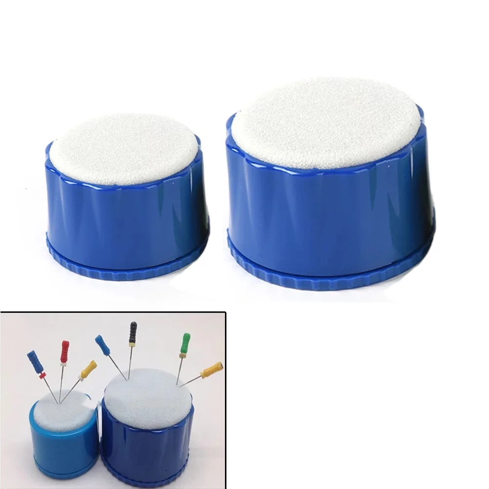 Dental Equipment Round Endo Stand Cleaning Foam Store&Clean Root Canal File Drill Block Holder Plastic+Sponge Autoclavable Tool | Красота