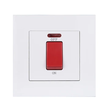 With Indicator Light Switch 45A High Power Switch Panel Type 86 Double Maximum Current Switch
With Indicator Light Switch 45A High Power Switch Panel Type 86 Double Maximum Current Switch