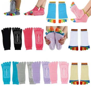 Xianzuxiu Yoga Socks Sport Fitness Socks Fashion Five Toe socks Pure black
Xianzuxiu Yoga Socks Sport Fitness Socks Fashion Five Toe socks Pure black