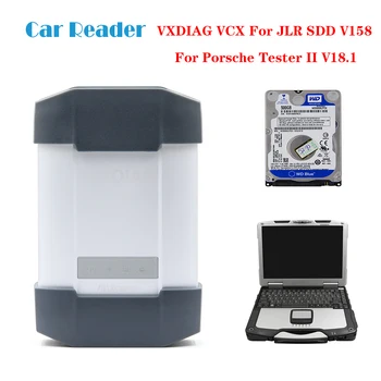 For JLR SDD V158 For Porsche VXDIAG VCX Plus Tester II V18.1 ECU Programmer Tool obd OBD2 WIFI Scanner Car Diagnostic Auto Tool
For JLR SDD V158 For Porsche VXDIAG VCX Plus Tester II V18.1 ECU Programmer Tool obd OBD2 WIFI Scanner Car Diagnostic Auto Tool