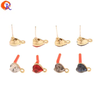 Cordial Design 50Pcs 8*12MM Jewelry Accessories/Heart Rhinestone Earrings Stud/Soft Pin/DIY Making/Hand Made/Earring Findings
Cordial Design 50Pcs 8*12MM Jewelry Accessories/Heart Rhinestone Earrings Stud/Soft Pin/DIY Making/Hand Made/Earring Findings