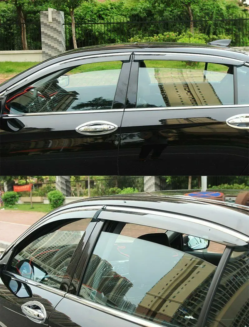 New For Honda Accord 2013-2017 Side Window Visor Rain Sun Guard Vent Shade 
New For Honda Accord 2013-2017 Side Window Visor Rain Sun Guard Vent Shade