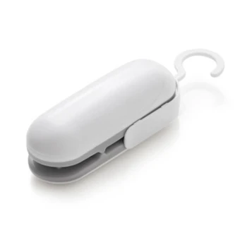 Mini Bag Sealer, Handheld 2 in 1 Heat Sealer and Cutter Portable Bag Resealer, Fresh Food Snack Bag Sealer (Gray)
Mini Bag Sealer, Handheld 2 in 1 Heat Sealer and Cutter Portable Bag Resealer, Fresh Food Snack Bag Sealer (Gray)