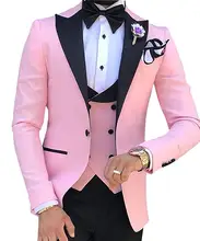 TPSAADE Mens's 3 Pieces Suits for Men Custom Made Terno Slim Groom Custom Wedding Men Suit Masculino (Jacket+Pant+Vest+Tiebow)
TPSAADE Mens's 3 Pieces Suits for Men Custom Made Terno Slim Groom Custom Wedding Men Suit Masculino (Jacket+Pant+Vest+Tiebow)