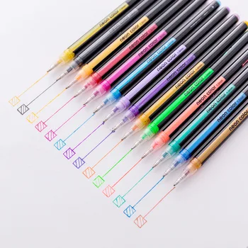48/36/24/12 Colors 1.0mm Drawing Gel Pen Glitter Gel Pen Set Highlighter Pen For Diarys Doodling Art Markers School Stationery
48/36/24/12 Colors 1.0mm Drawing Gel Pen Glitter Gel Pen Set Highlighter Pen For Diarys Doodling Art Markers School Stationery