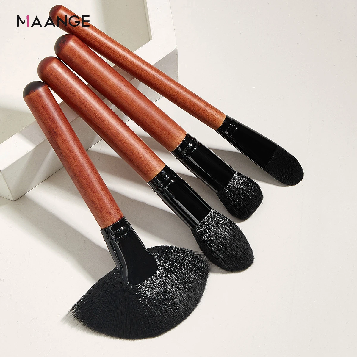 

MAANGE Makeup Brushes Set 4-12pcs/lot Eye Shadow Blending Eyeliner Eyelash Eyebrow Make up Brushes Professional Eyeshadow Brush