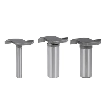 uxcell 1PCS Woodworking Double Flute T Slot Slotting Router Bit Cutting Tool for Wood Perforation Drawer Tip Plastic Product
uxcell 1PCS Woodworking Double Flute T Slot Slotting Router Bit Cutting Tool for Wood Perforation Drawer Tip Plastic Product