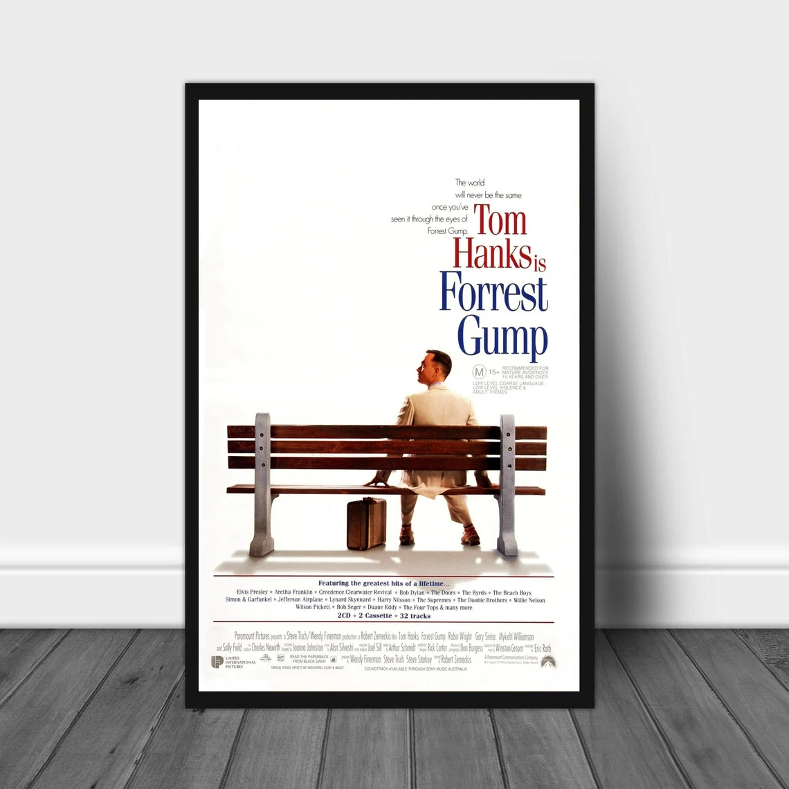Плакат из фильма Forrest Gump (1994), Брезентовая печать, Оформление интерьера (без рамки)
Плакат из фильма Forrest Gump (1994), Брезентовая печать, Оформление интерьера (без рамки)