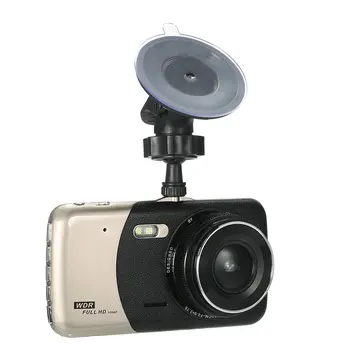 KKmoon 4" Dual Lens Car DVR Dash Cam Camera Camcorder LED Night Vision / Motion Detection / Loop Recording
KKmoon 4" Dual Lens Car DVR Dash Cam Camera Camcorder LED Night Vision / Motion Detection / Loop Recording