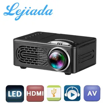 LEJIADA Mini LED Projector RD 814 supports 1080P HD 400Lumens with Multi-Interface USB AV TF House Media player 320x240 Pixels
LEJIADA Mini LED Projector RD 814 supports 1080P HD 400Lumens with Multi-Interface USB AV TF House Media player 320x240 Pixels