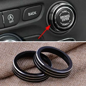 1Pair 2pcs Black Volume CD Switch Knob Ring Trim Cover For Jeep Grand Cherokee Brand New High Quality Accessories
1Pair 2pcs Black Volume CD Switch Knob Ring Trim Cover For Jeep Grand Cherokee Brand New High Quality Accessories