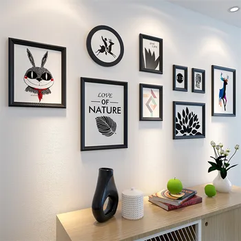 9pcs Picture Frames for Home Wall Decoration Hanging Photo Album Combination Photo Frame Set Collage Wooden Picture Frames Sets 
9pcs Picture Frames for Home Wall Decoration Hanging Photo Album Combination Photo Frame Set Collage Wooden Picture Frames Sets