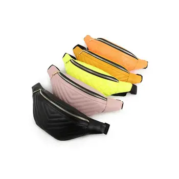 New women's fashion Waist Packs solid color classic striped PU leather sports fanny pack chest bag
New women's fashion Waist Packs solid color classic striped PU leather sports fanny pack chest bag