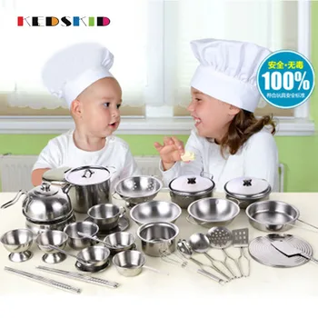 Pretend Play Toy Stainless Steel Children Toy Miniature Cooking Set Simulation Tableware New Year Gift Xmas
Pretend Play Toy Stainless Steel Children Toy Miniature Cooking Set Simulation Tableware New Year Gift Xmas