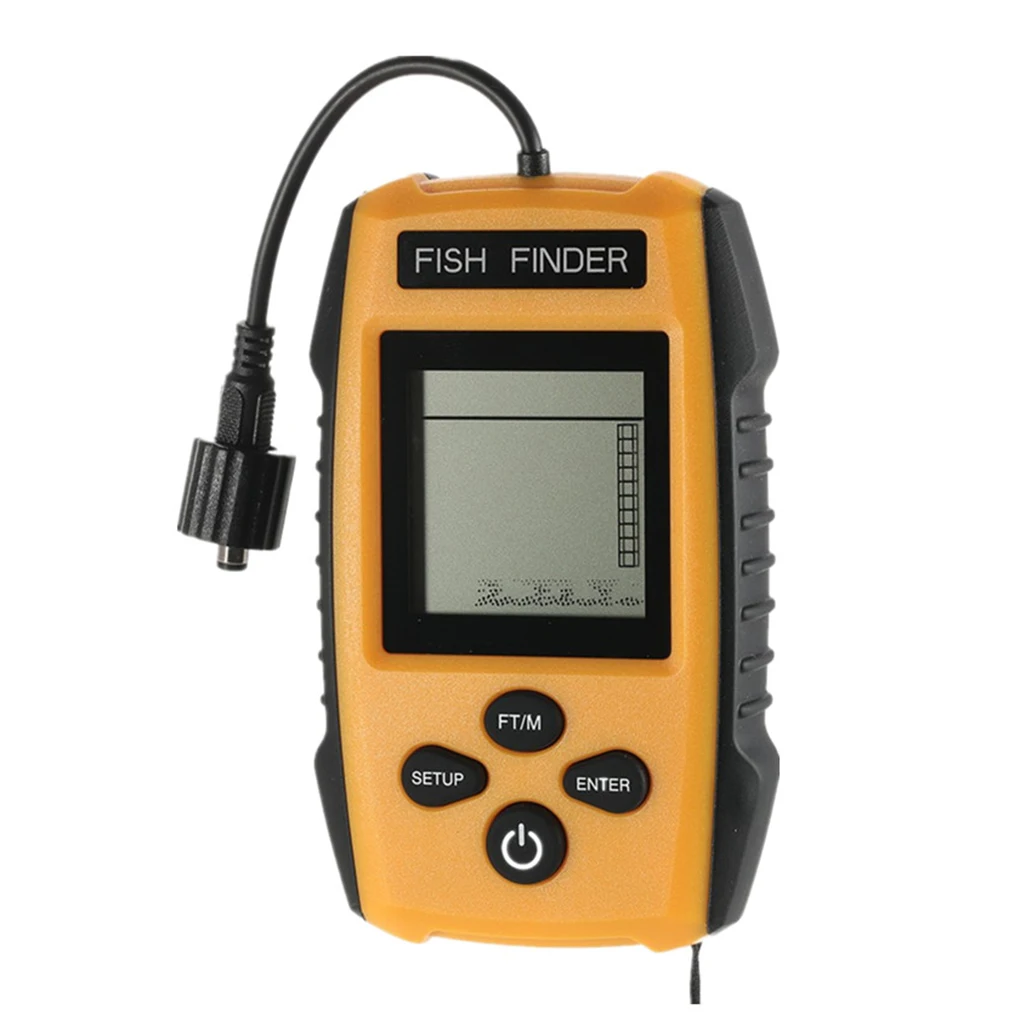100M Portable Fish Finders Fishing Tools Echo Sounder Fishing Sensor LCD Backlit Screen Display
100M Portable Fish Finders Fishing Tools Echo Sounder Fishing Sensor LCD Backlit Screen Display