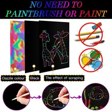 10 Magic Color Rainbow Scratch Art Paper Card Set with Graffiti Stencil for Drawing Stick DIY Art Painting Toy Kids Gift GYH
10 Magic Color Rainbow Scratch Art Paper Card Set with Graffiti Stencil for Drawing Stick DIY Art Painting Toy Kids Gift GYH