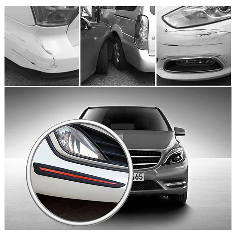 2Pcs/Set Car Door Edge Auto Anti Scratch Rubber Front/Rear Bumper Corner Guard Strip Bumper strip Protector Stickers
2Pcs/Set Car Door Edge Auto Anti Scratch Rubber Front/Rear Bumper Corner Guard Strip Bumper strip Protector Stickers
