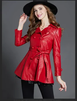 5XL Plus Size Women Clothing Slim Leather Coat Women's Leather Jacket 2020 Spring And Autumn New Long Locomotive Coats
5XL Plus Size Women Clothing Slim Leather Coat Women's Leather Jacket 2020 Spring And Autumn New Long Locomotive Coats