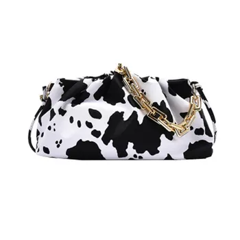 BagS For Women 2020 Cow Print Cloud Soft Leather Madame Single Shoulder Slant Dumpling Handbag Day Clutches Messenger HandBag
BagS For Women 2020 Cow Print Cloud Soft Leather Madame Single Shoulder Slant Dumpling Handbag Day Clutches Messenger HandBag