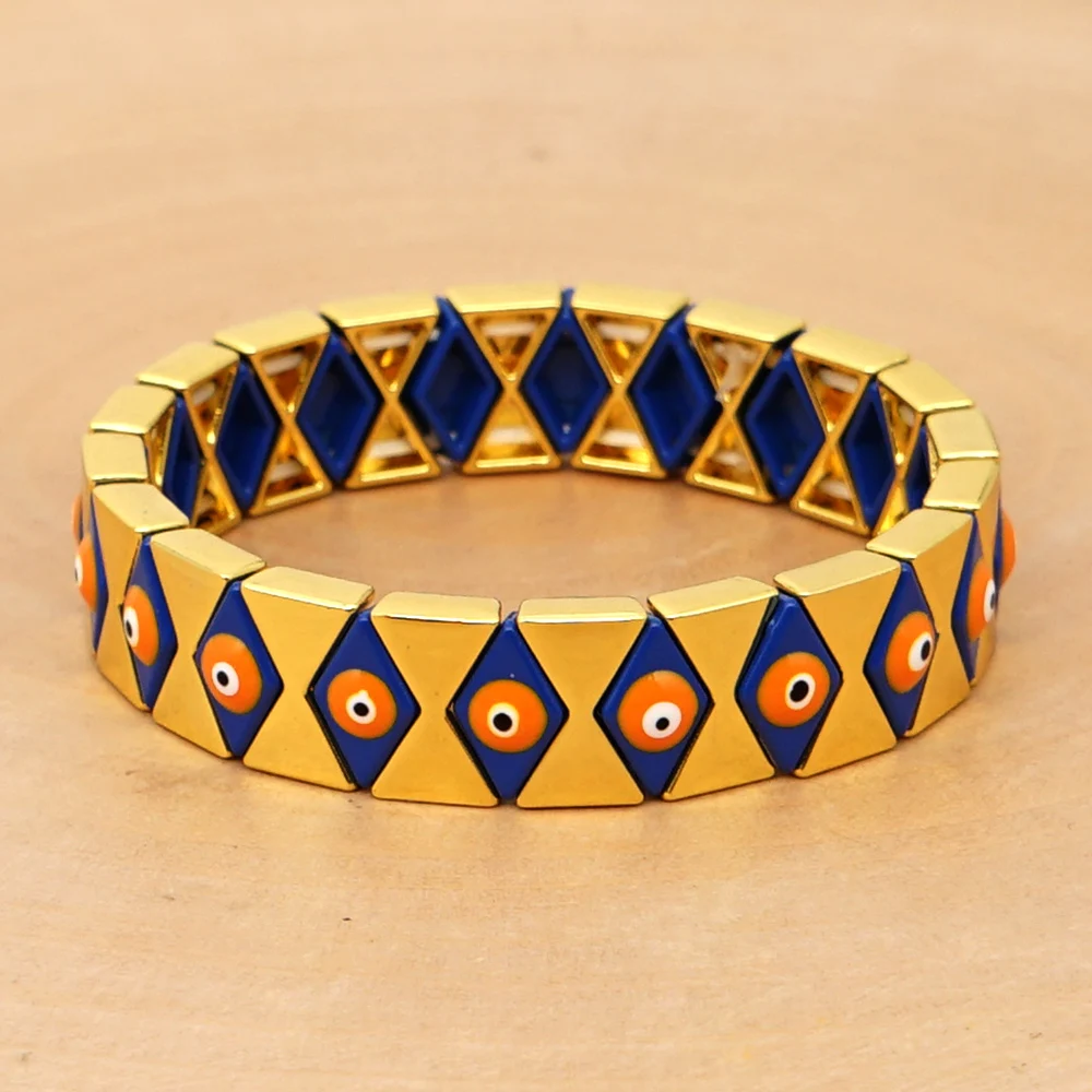 Shinus Bracelet Women Multicolor Enamel Tile Beads Pulsera Mujer 2020 Lucky Evil Eye Bracelets Boho Summer Jewelry Dropshipping
Shinus Bracelet Women Multicolor Enamel Tile Beads Pulsera Mujer 2020 Lucky Evil Eye Bracelets Boho Summer Jewelry Dropshipping