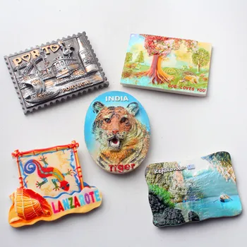 3D Fridge Magnets for INDIA AND PORTO AND LANZAROTE AND KEALONIA Travel Souvenir Refrigerator Magnetic Sticker Craft Home Decor
3D Fridge Magnets for INDIA AND PORTO AND LANZAROTE AND KEALONIA Travel Souvenir Refrigerator Magnetic Sticker Craft Home Decor