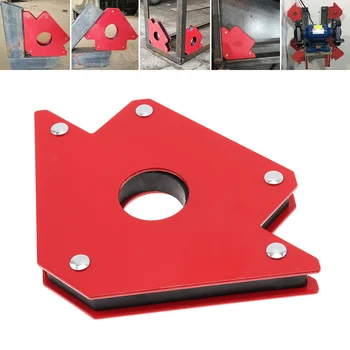 1PCS 75LBS Welding Magnetic Holder Strong Magnet 3 Angle Arrow Positioner Power Soldering Locator Hand Tool for Woodworking
1PCS 75LBS Welding Magnetic Holder Strong Magnet 3 Angle Arrow Positioner Power Soldering Locator Hand Tool for Woodworking