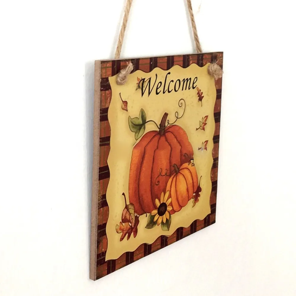 Wooden Hanging Board Decoration Autumn Thanksgiving Pumpkin Listing Vintage Door Plate Rustic Wooden Harvest Festival
Wooden Hanging Board Decoration Autumn Thanksgiving Pumpkin Listing Vintage Door Plate Rustic Wooden Harvest Festival