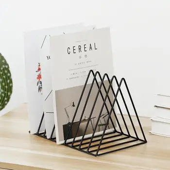 Metal Organizer Shelf For Magazine Organizer Book Holder Triangular Desktop Storage Racks Decorative Stand офисные принадлежно
Metal Organizer Shelf For Magazine Organizer Book Holder Triangular Desktop Storage Racks Decorative Stand офисные принадлежно