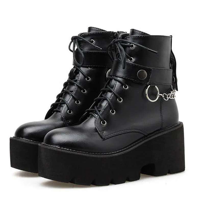 PRETO BRANCO 7.5cm Heels 2019 new wild models thick thick with Martin boots British wind slope with high heel boots JXQ-168-59
PRETO BRANCO 7.5cm Heels 2019 new wild models thick thick with Martin boots British wind slope with high heel boots JXQ-168-59