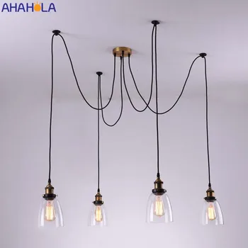 Retro Spider Vintage Pendant Lights Industrial Nordic Hanging Lamps for Dining Room Kitchen Lamparas De Techo Colgante Moderna
Retro Spider Vintage Pendant Lights Industrial Nordic Hanging Lamps for Dining Room Kitchen Lamparas De Techo Colgante Moderna
